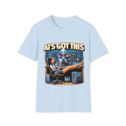 AI's Got This! Geeky Threads Unisex Softstyle T-Shirt