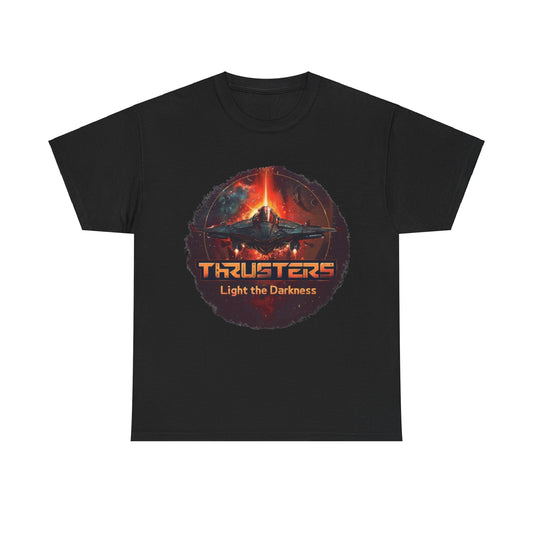 IOGDJ Thrusters Light the Darkness Unisex Heavy Cotton Tee