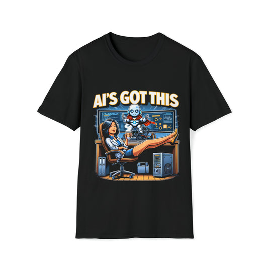 AI's Got This! Geeky Threads Unisex Softstyle T-Shirt