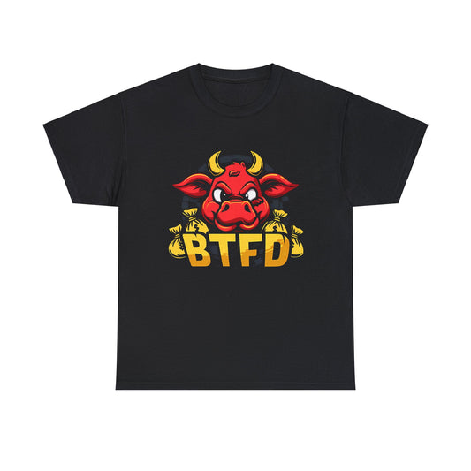 Cyrpto BTFD Bull Unisex Heavy Cotton Tee