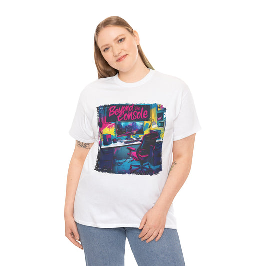 IOGDJ Beyond the Console Unisex Heavy Cotton Tee