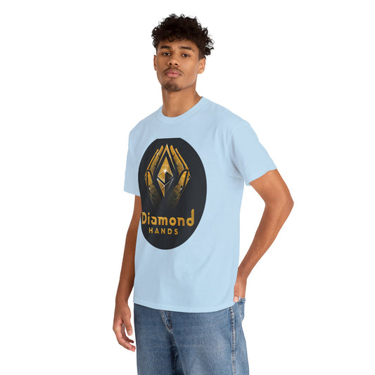Crypto Diamond Hands Unisex Heavy Cotton Tee