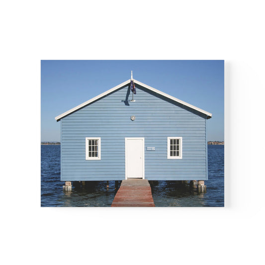 Crawley Road Boatshed Poster