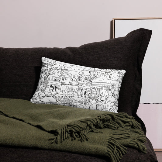 Inkspirational Magical Garden Pillow Case