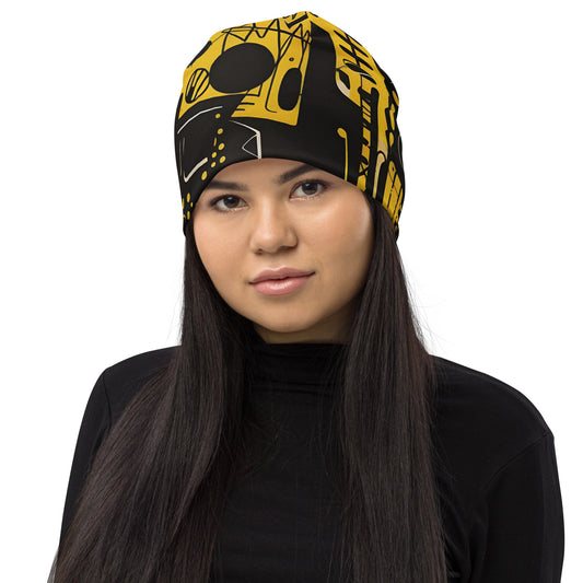 Yellowpunk All-Over Print Beanie