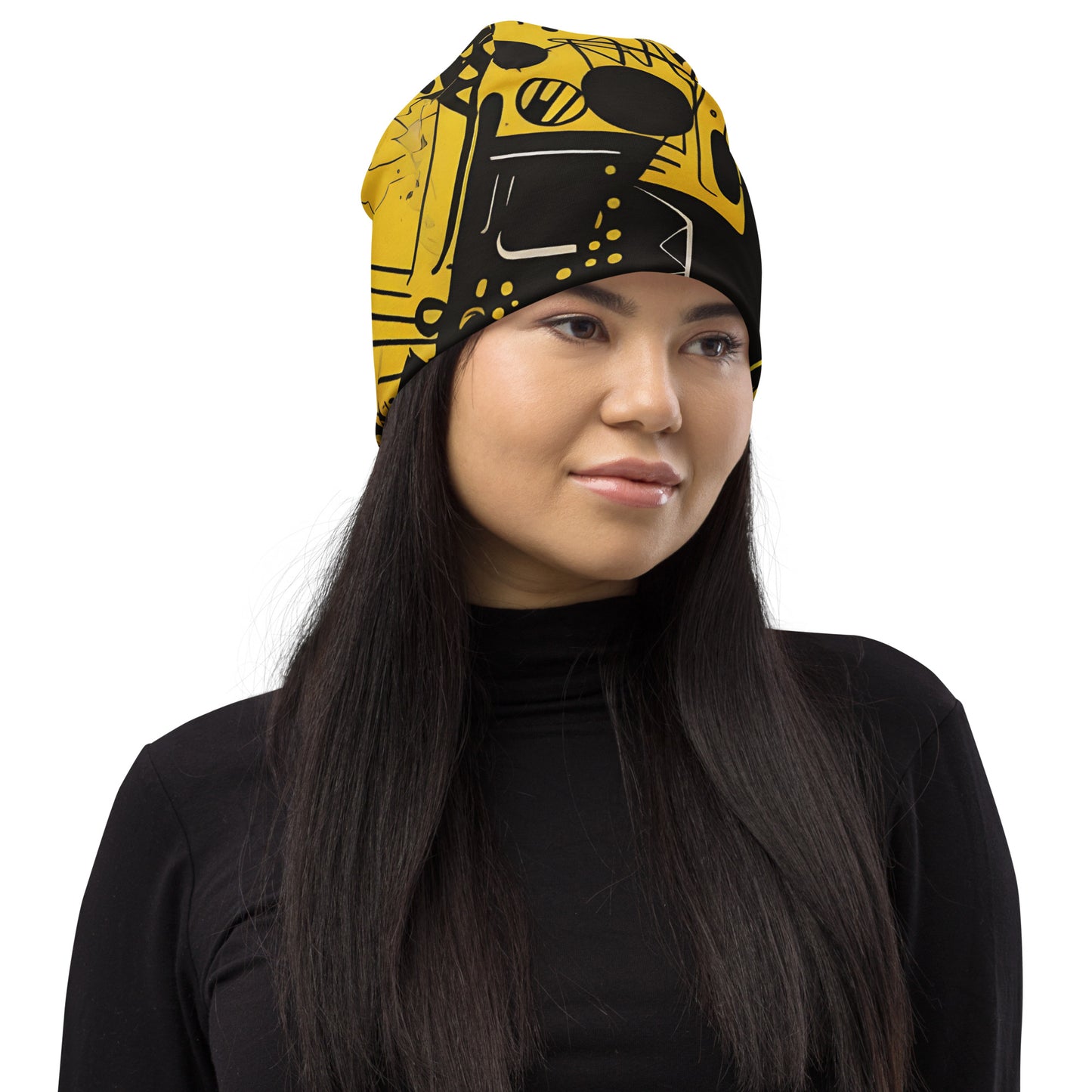 Yellowpunk All-Over Print Beanie