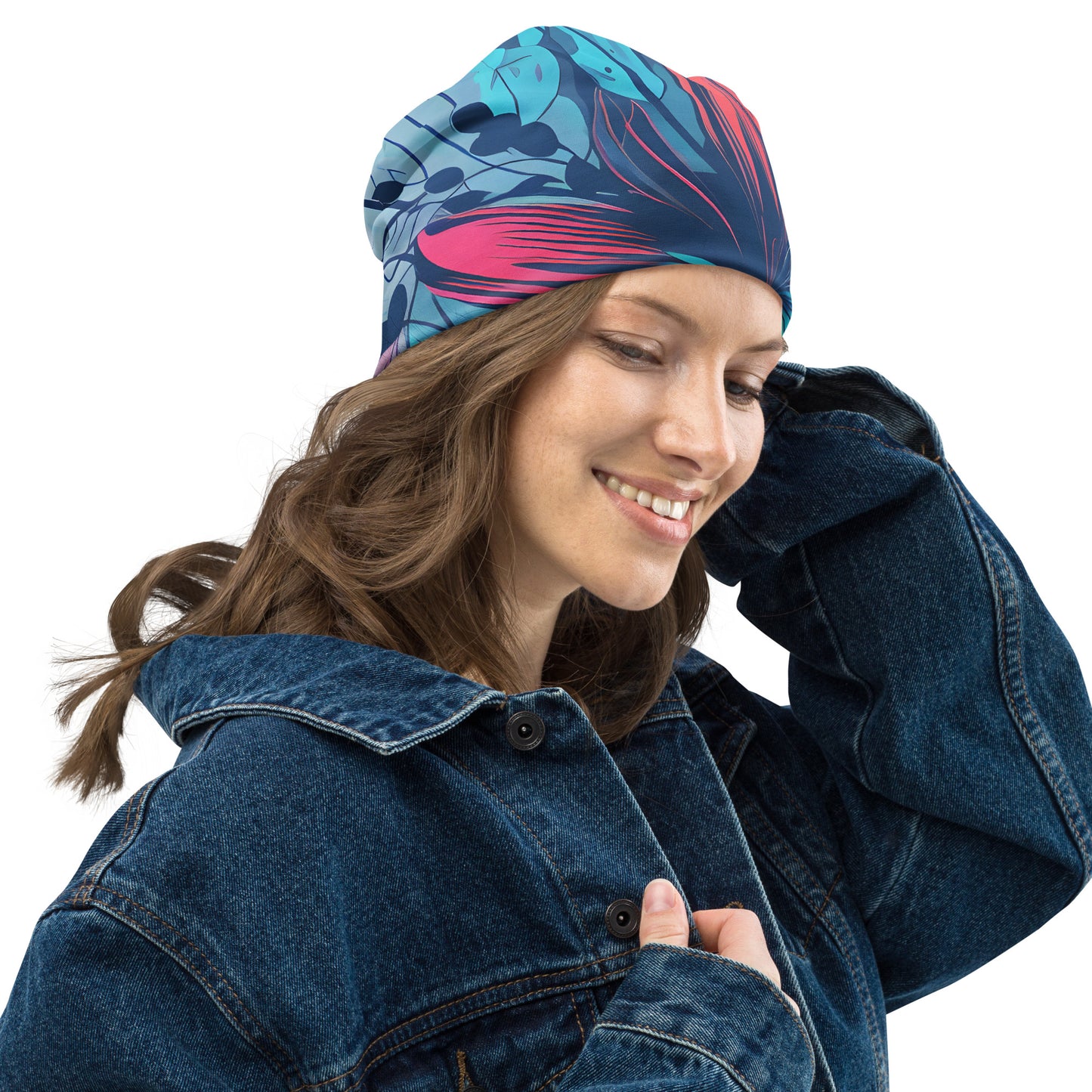 Troppoflorist All-Over Print Beanie