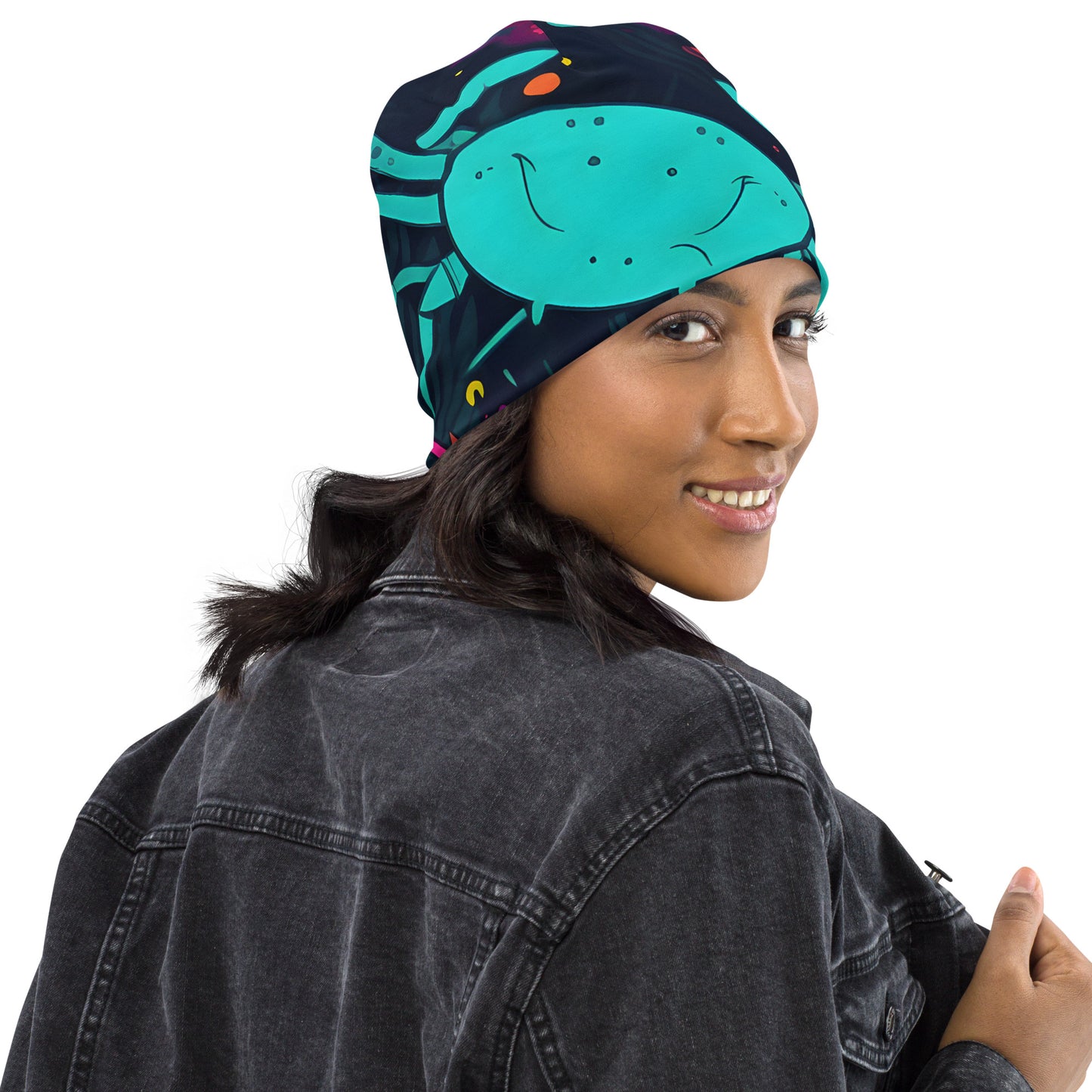 Capricorn Seas All-Over Print Beanie