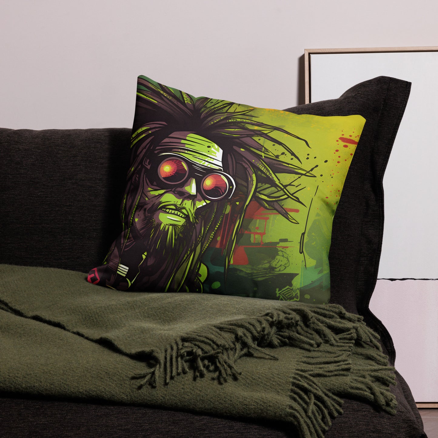 Hipsterfarian Premium Pillow Case