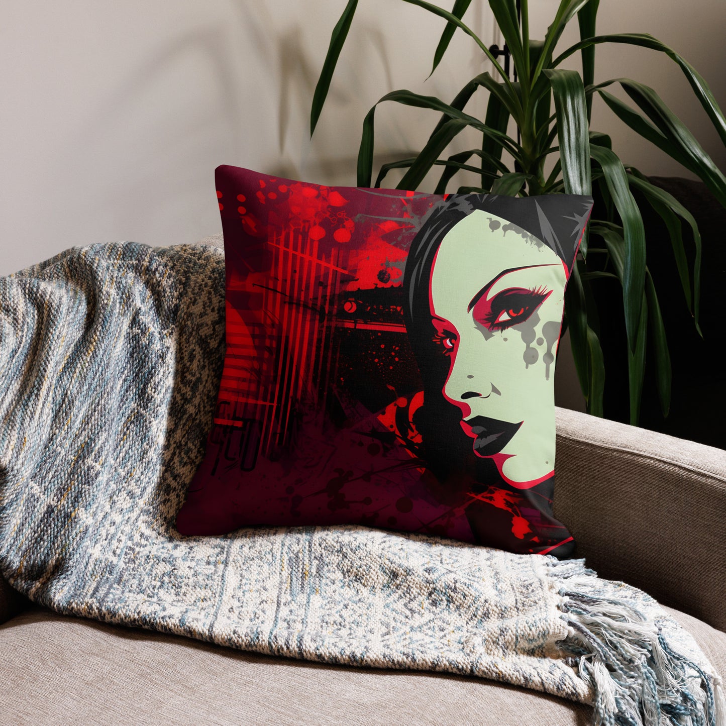 Bloodlust Banshee Premium Pillow Case