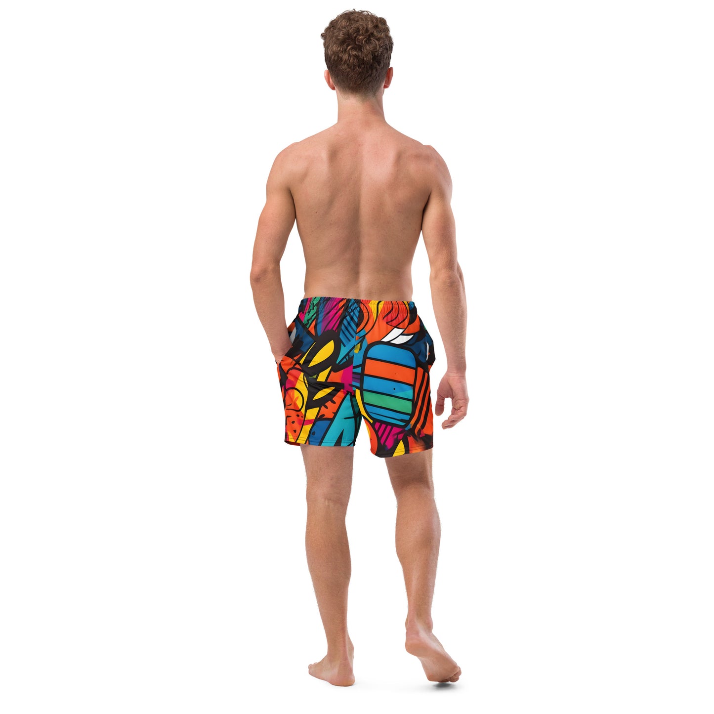 Iridescent Island Men's swim trunks (Boardies)