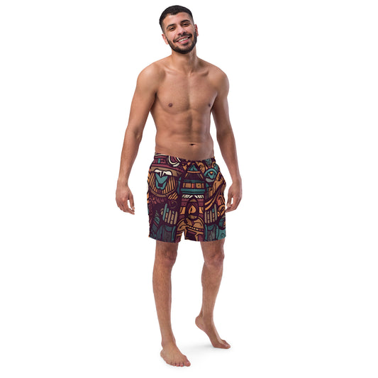 Aztechnician Men's swim trunks (Boardies)
