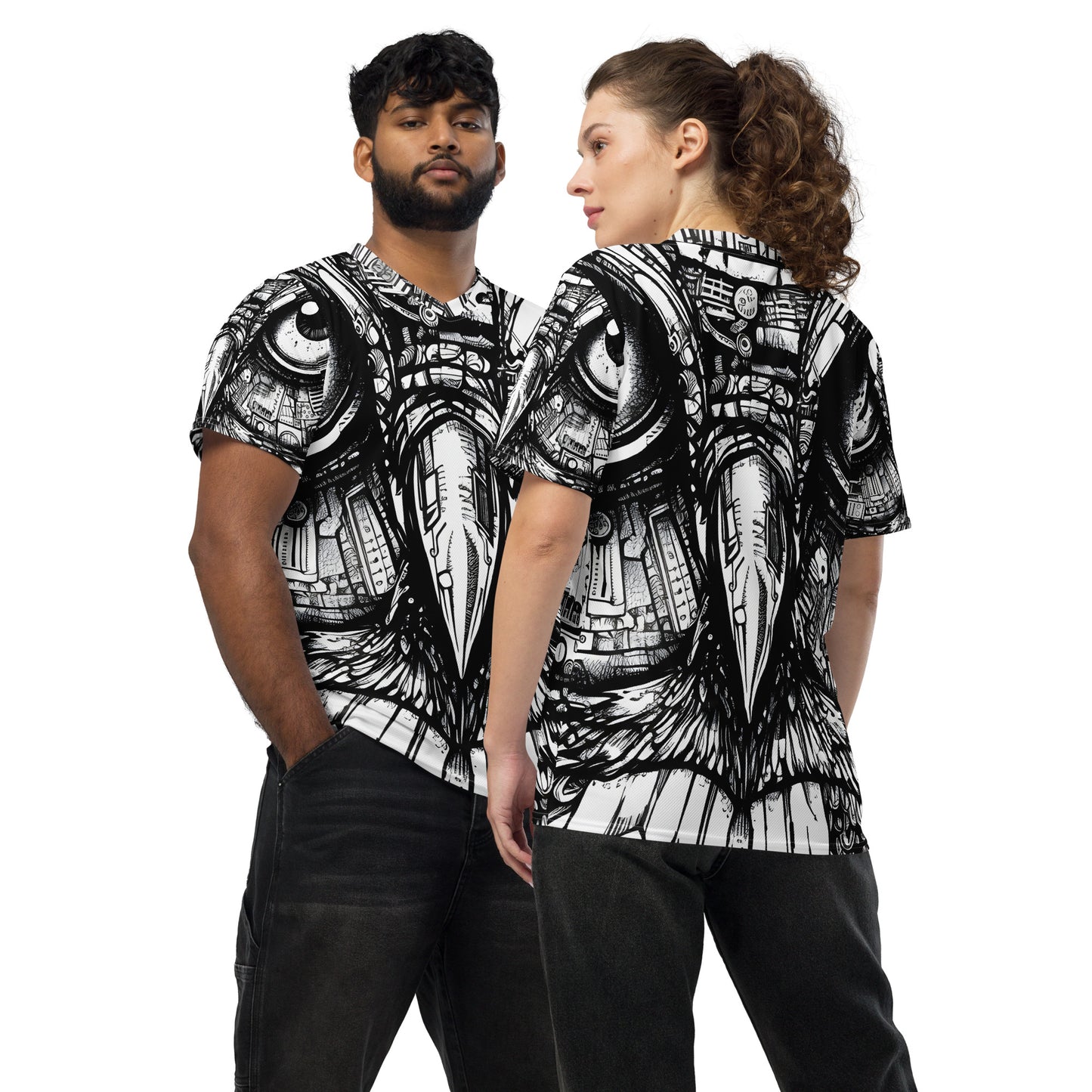 Shadowbeak Gridhunter Recycled unisex sports jersey