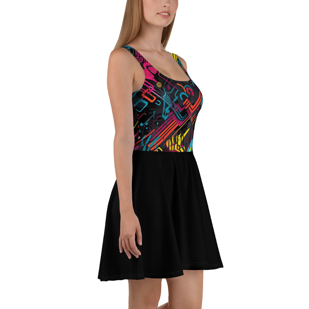 Cyberciruits Skater Dress