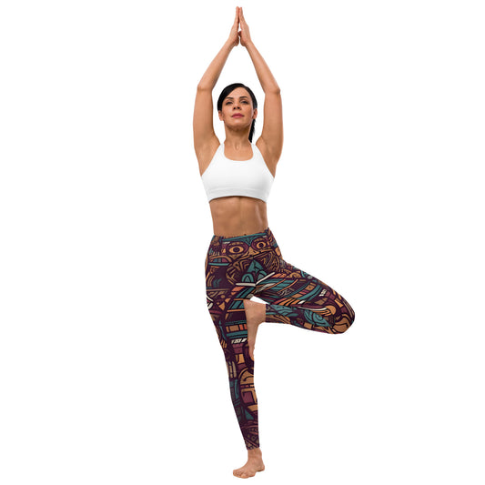 Aztechnician Yoga Leggings