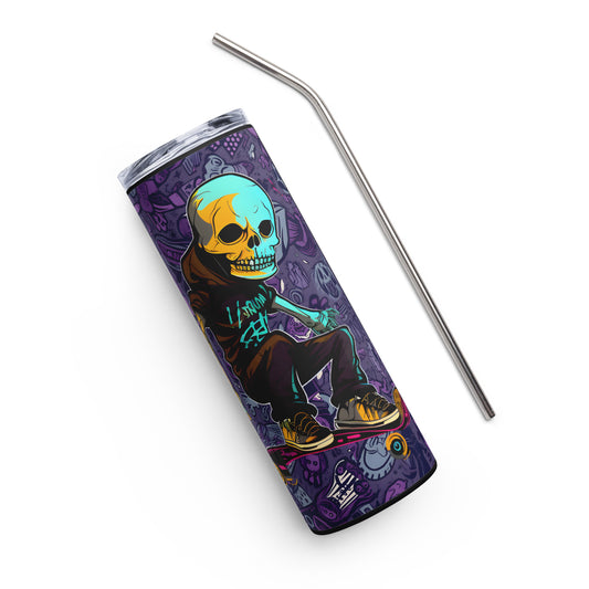 Rad Rattler Skaterboy Stainless steel tumbler