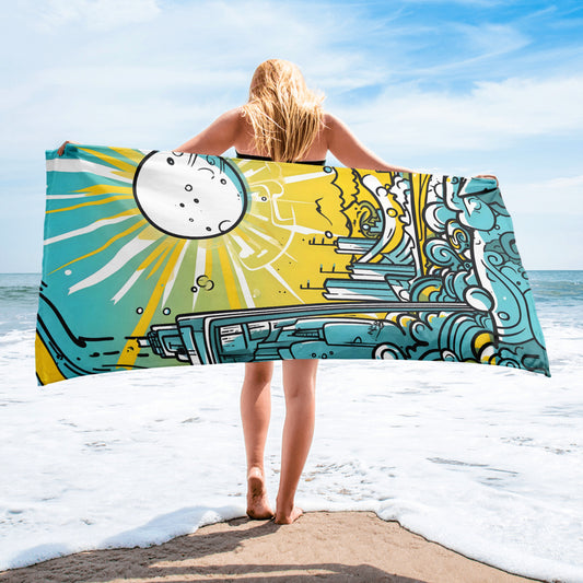 Cyber Coast Towel