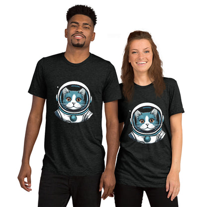 Spacecat Unisex Tri-Blend T-Shirt