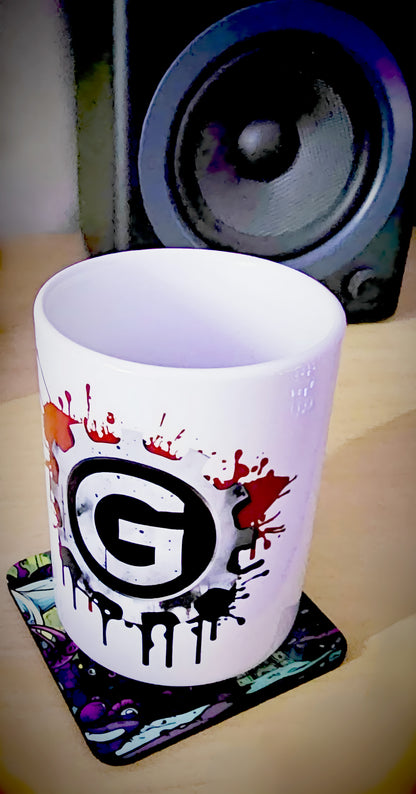 Inside Out Gear White glossy mug