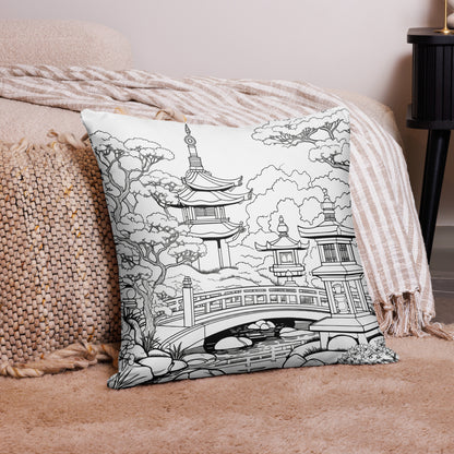 Inkspirations Japanese Garden Cushion Covers
