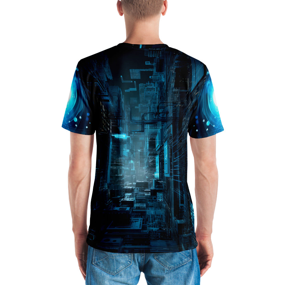 Coding Worlds All-Over Men's T-shirt