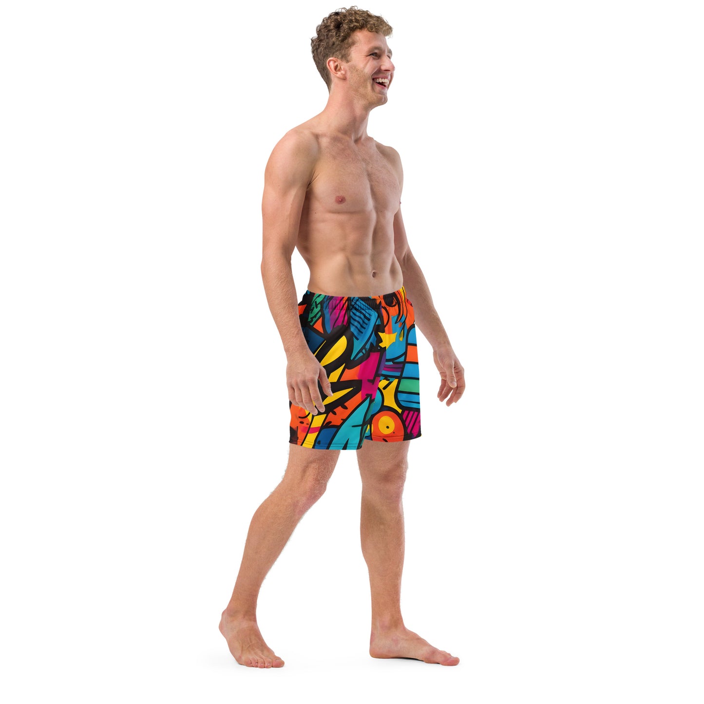Iridescent Island Men's swim trunks (Boardies)